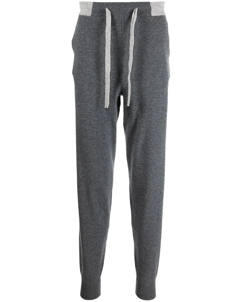 N.Peal Gestrickte Jogginghose - Grau Grau