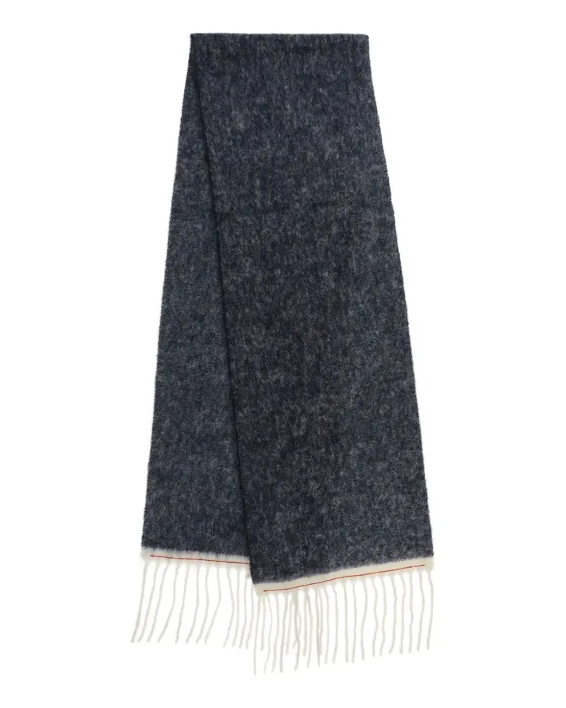 Jacquemus Schal mit Fransen - Grau Grau