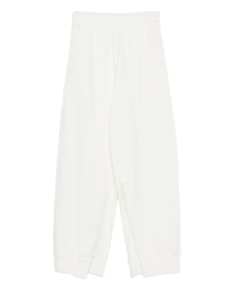 Maison Margiela Hose mit seitlichen Knöpfen - Weiß Weiß