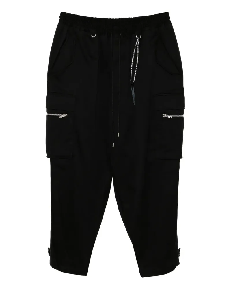 Mastermind World Zyan Hose mit Stickerei - Schwarz Schwarz