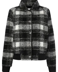 Woolrich Karierte Gentry Bomberjacke Schwarz