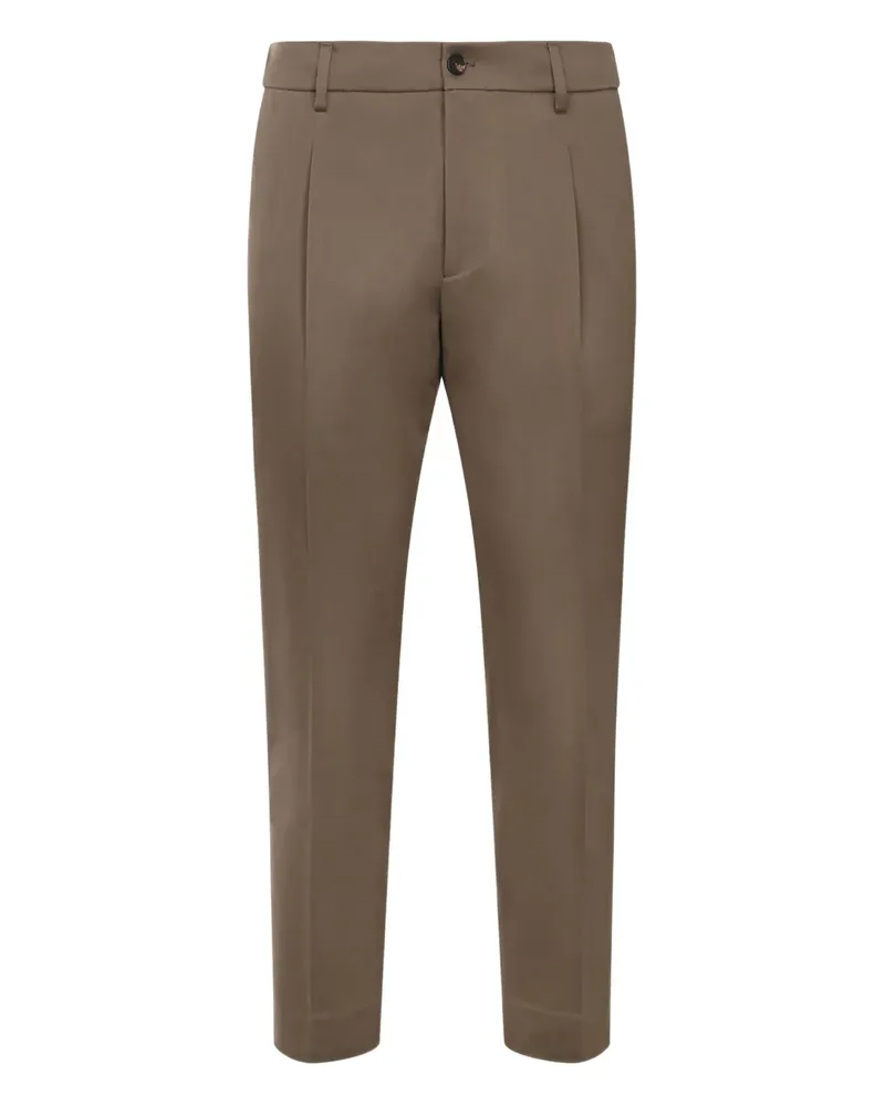 Be Able pleats-design trousers - Braun Braun