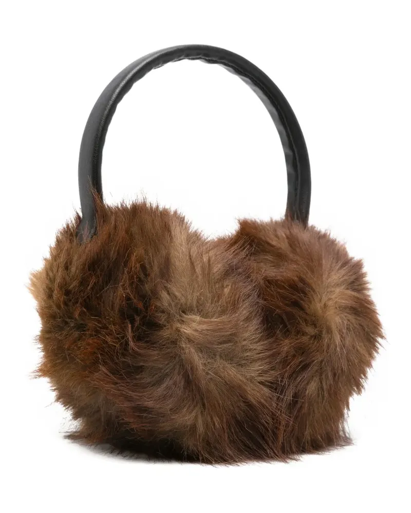 APPARIS faux-fur earmuffs - Braun Braun