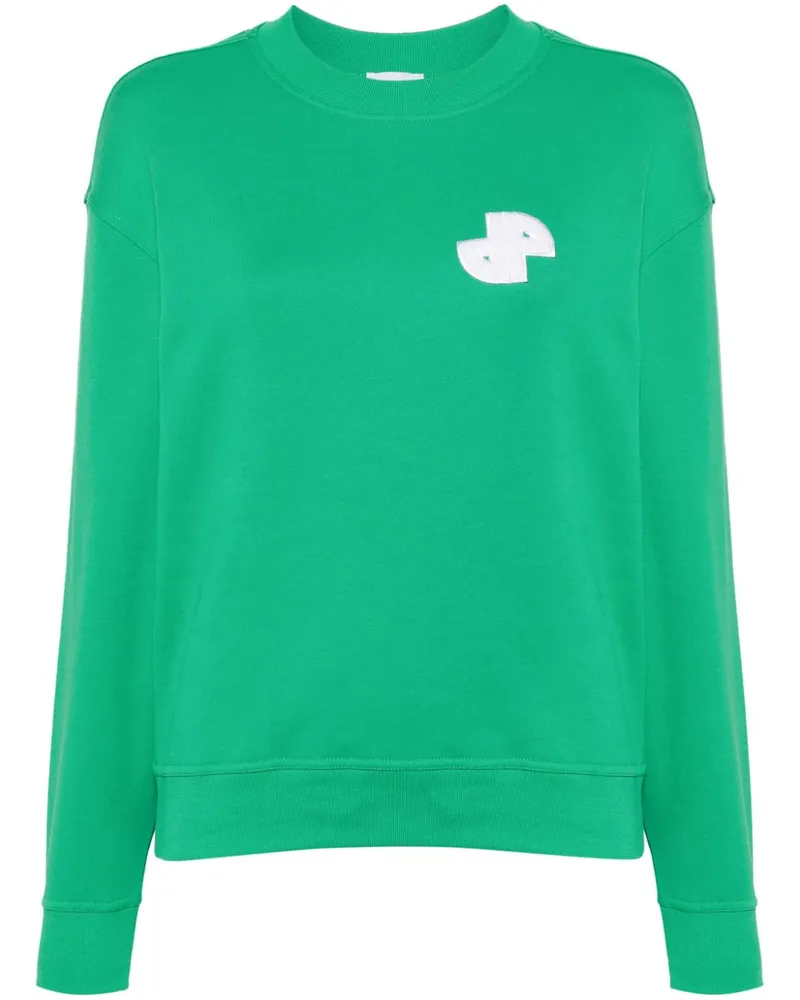 Patou Sweatshirt mit JP-Patch - Grün Grün