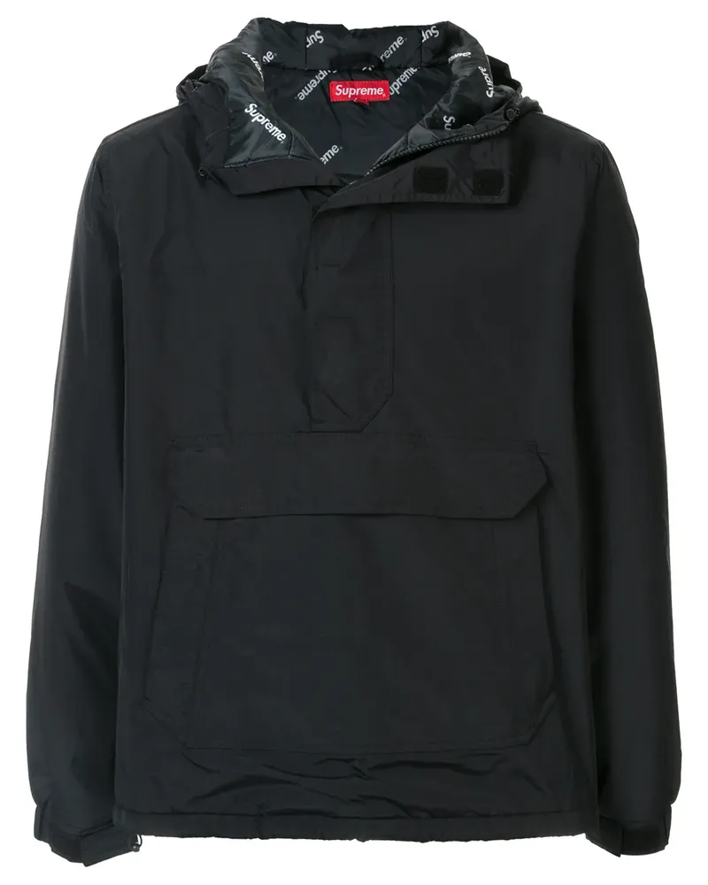Supreme Being Pullover mit Reißverschluss - Schwarz Schwarz