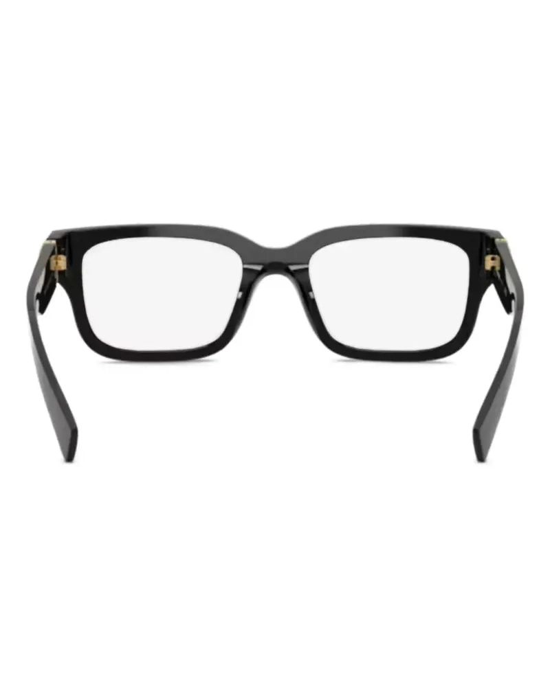Miu Miu Eckige Brille - Schwarz Schwarz