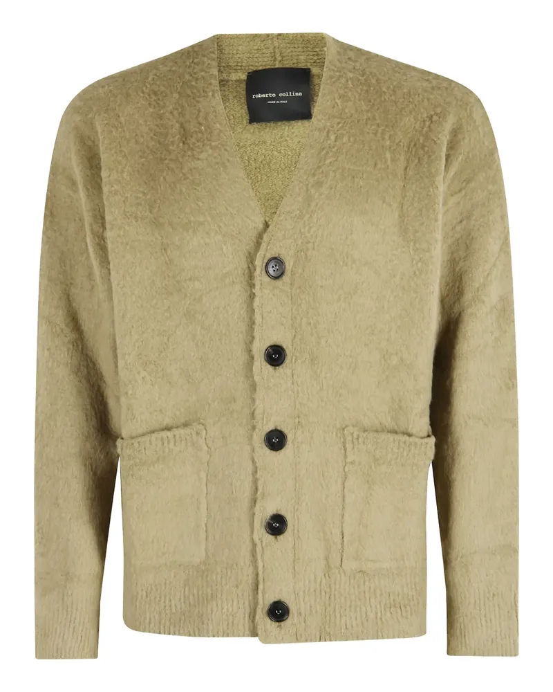 Roberto Collina patch-pocket button cardigan - Nude Nude
