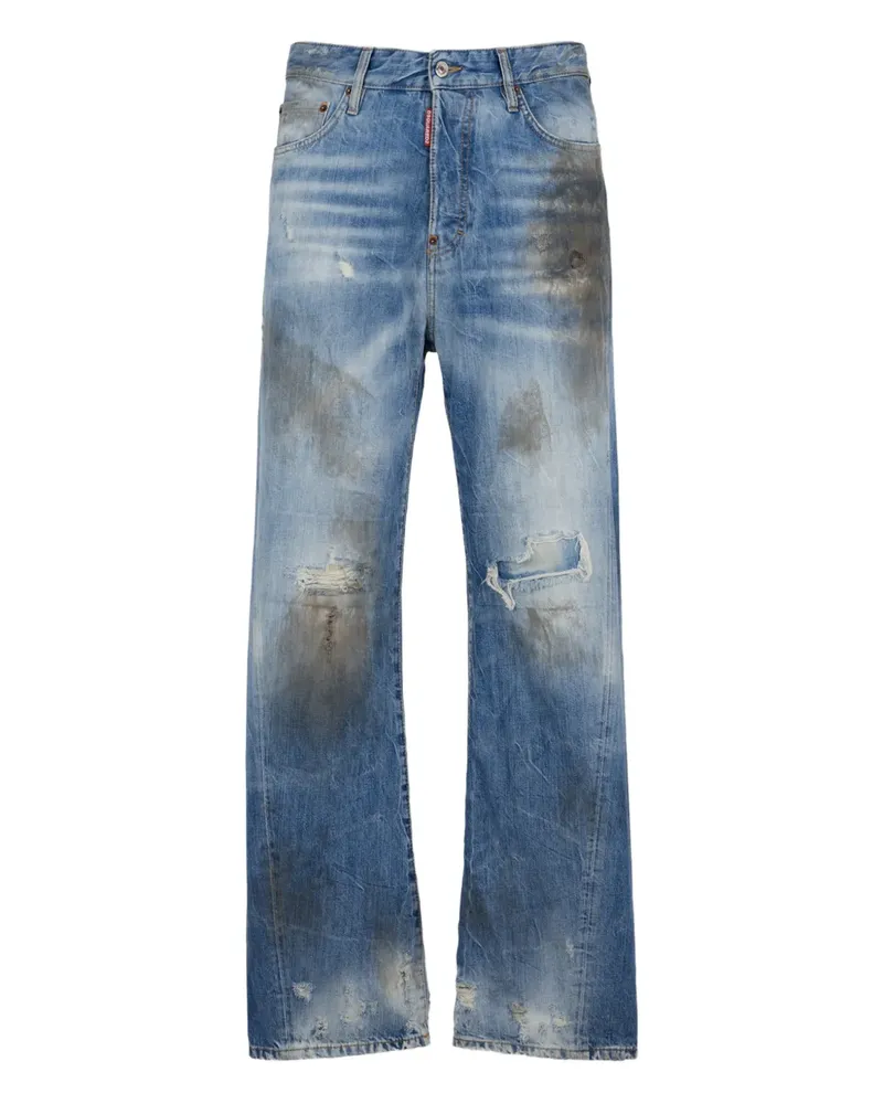 Dsquared2 distressed-effect jeans - Blau Blau