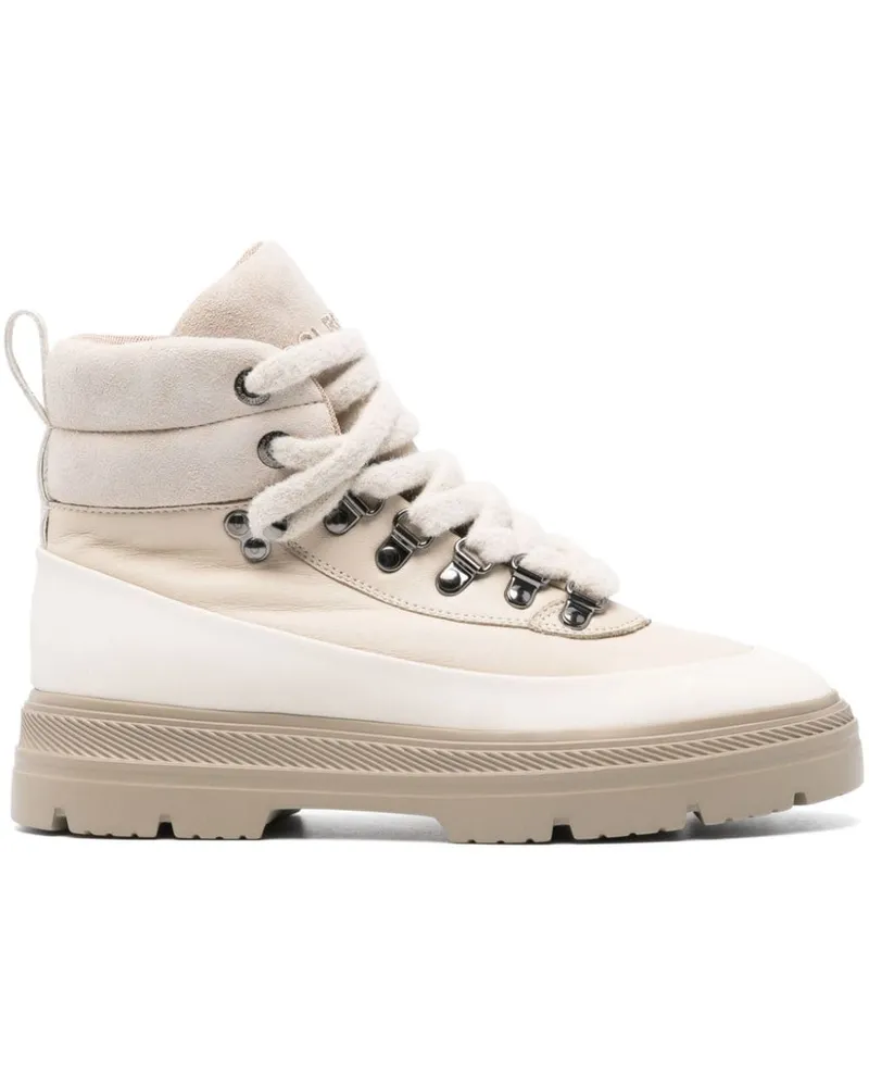 Woolrich Doughy Military Stiefeletten - Nude Nude