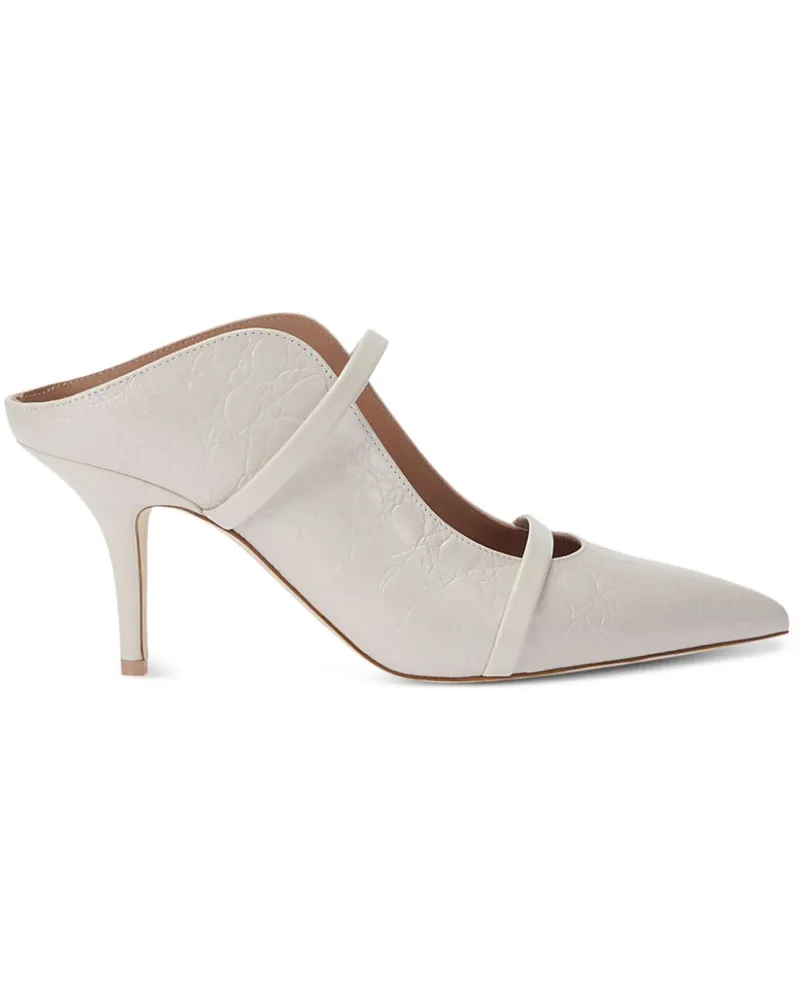 Malone Souliers Maureen Mules 70mm - Nude Nude