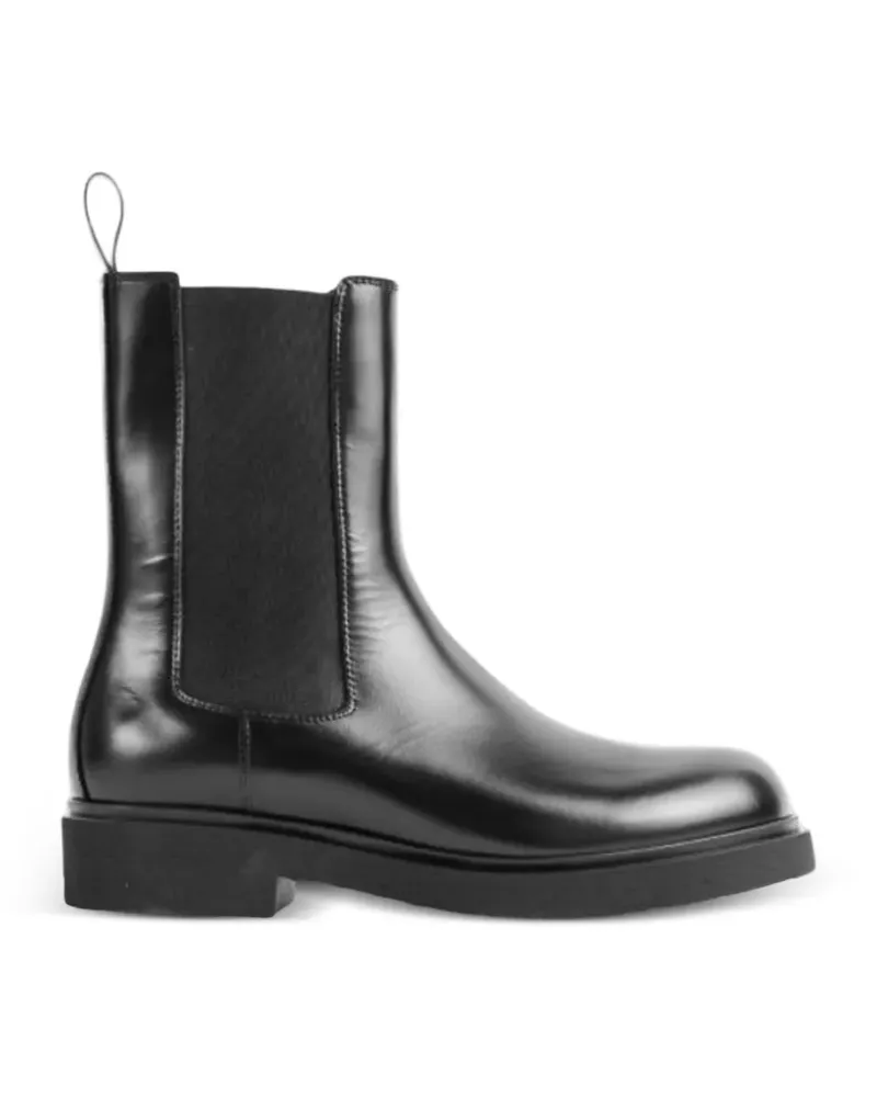 LEGRES pull-on panelled boots - Schwarz Schwarz