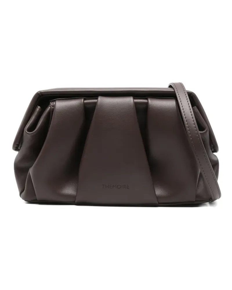 THEMOIRÈ Tia Clutch - Braun Braun