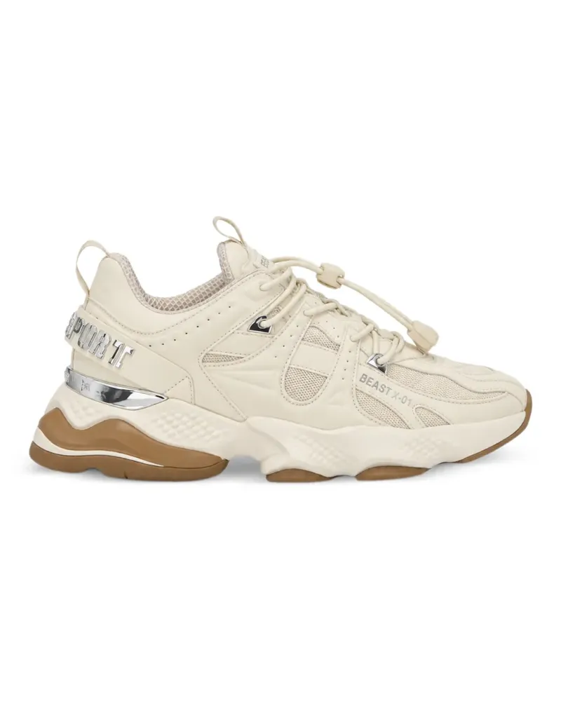 Philipp Plein Runner Beast X-01 Sneakers - Nude Nude