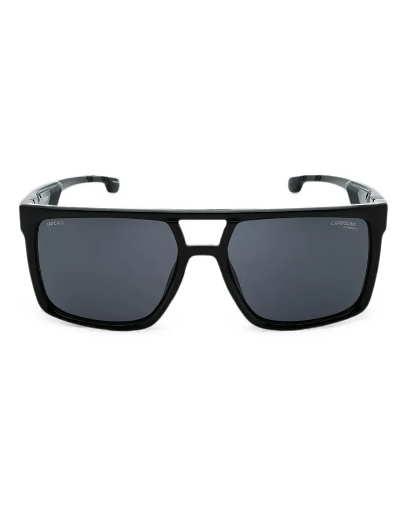 Carrera Eckige Carduco Sonnenbrille - Schwarz Schwarz