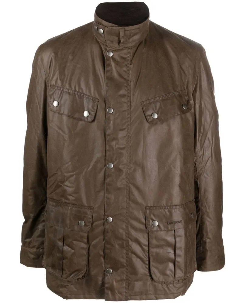 Barbour Gewachste Duke Jacke - Braun Braun