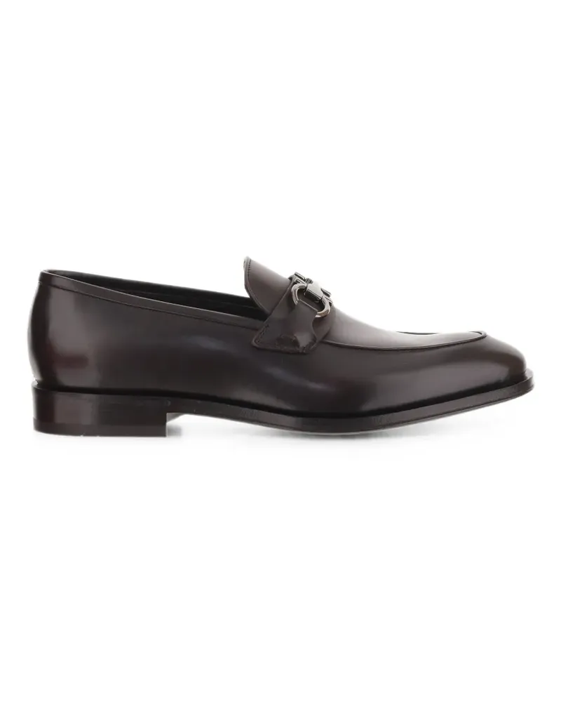 Ferragamo Loafer mit Gancini-Schnalle - Braun Braun