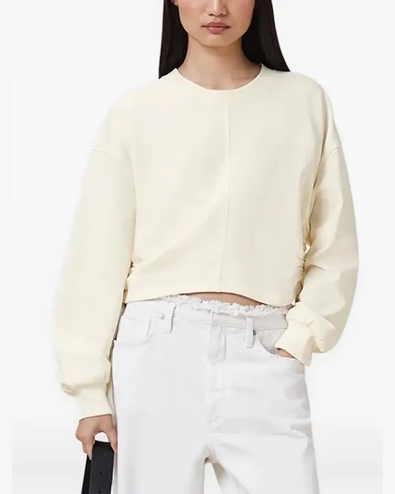 AllSaints Sweatshirt mit Kordelzug - Nude Nude