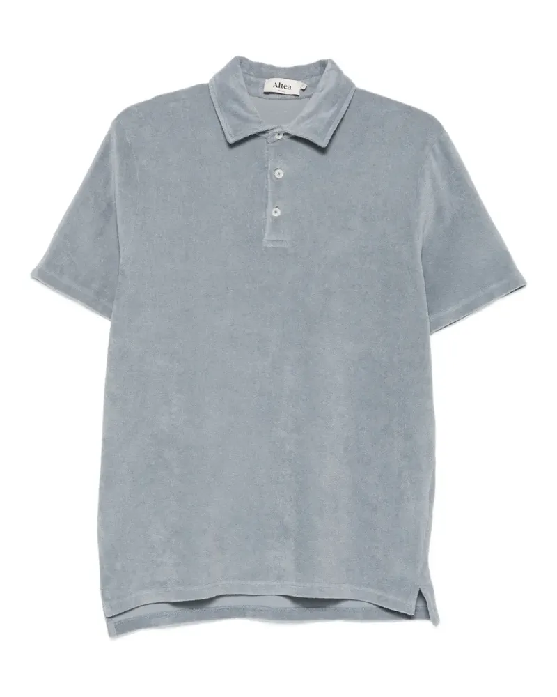 Altea Smith terry-cloth polo shirt - Blau Blau