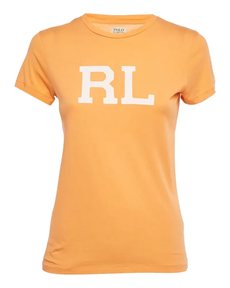 Ralph Lauren T-Shirt mit Logo-Print - Orange Orange