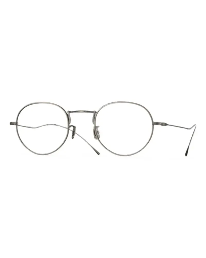 EYEVAN 7285 194 Brille mit rundem Gestell - Grau Grau