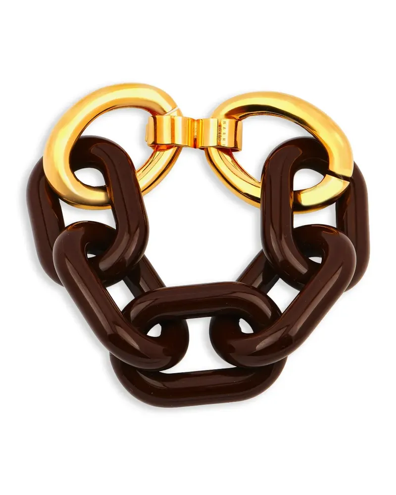 Marni Klassisches Kettenarmband - Gold Gold