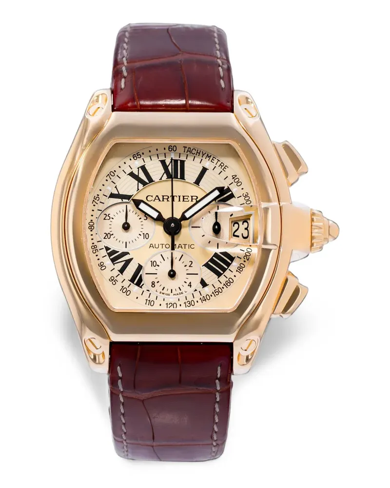Cartier 2004 Roadster Chronograph 40mm watch - Gold Gold