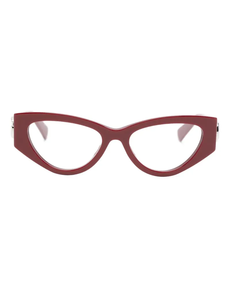 Gucci Brille mit Cat-Eye-Gestell - Rot Rot