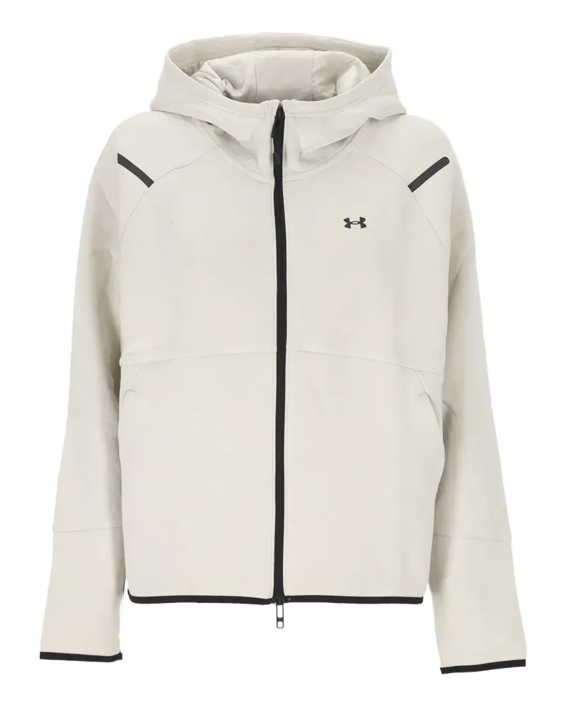 Under Armour Kapuzenjacke mit Reißverschluss - Weiß Weiß