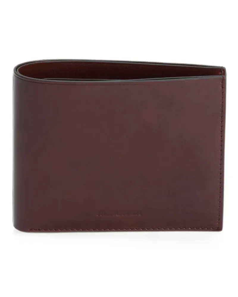 Jil Sander logo-detail wallet - Braun Braun