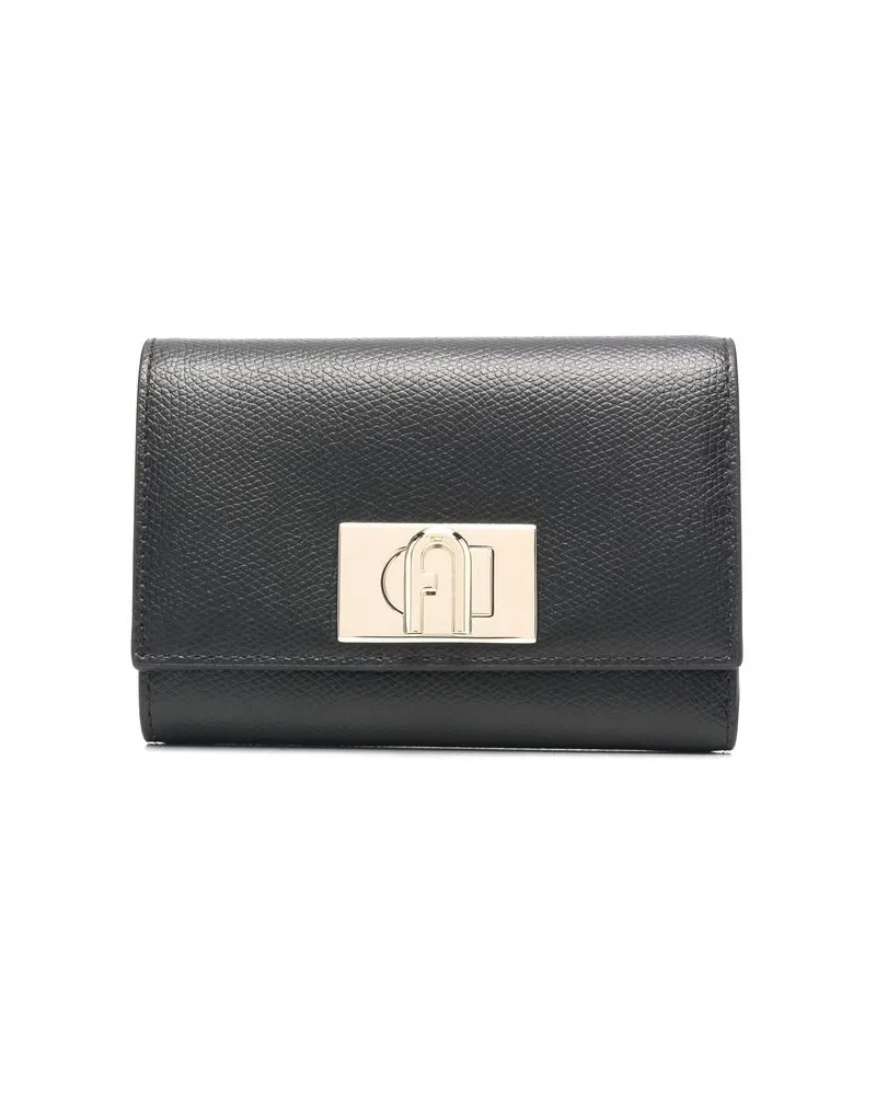 Furla 1927 Portemonnaie - Schwarz Schwarz
