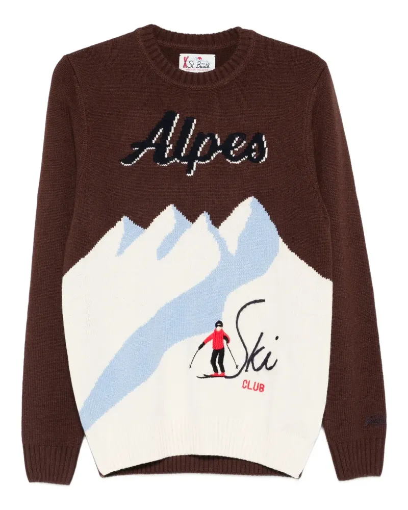 MC2 Saint Barth Bombardino Pullover - Braun Braun