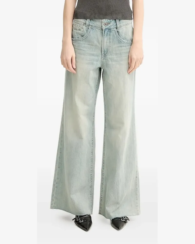 Miss Sixty Ausgefranste Jeans - Blau Blau