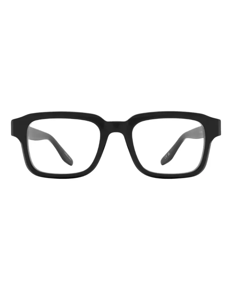 Barton Perreira Coelho Brille mit eckigem Gestell - Schwarz Schwarz