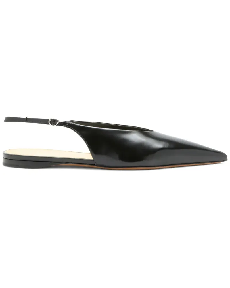 Proenza Schouler Slash Ballerinas - Schwarz Schwarz