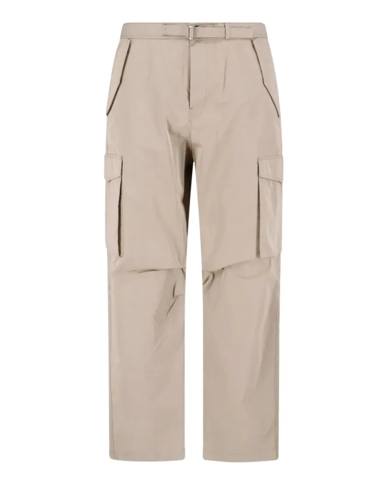 Paul Smith belted cargo trousers - Nude Nude