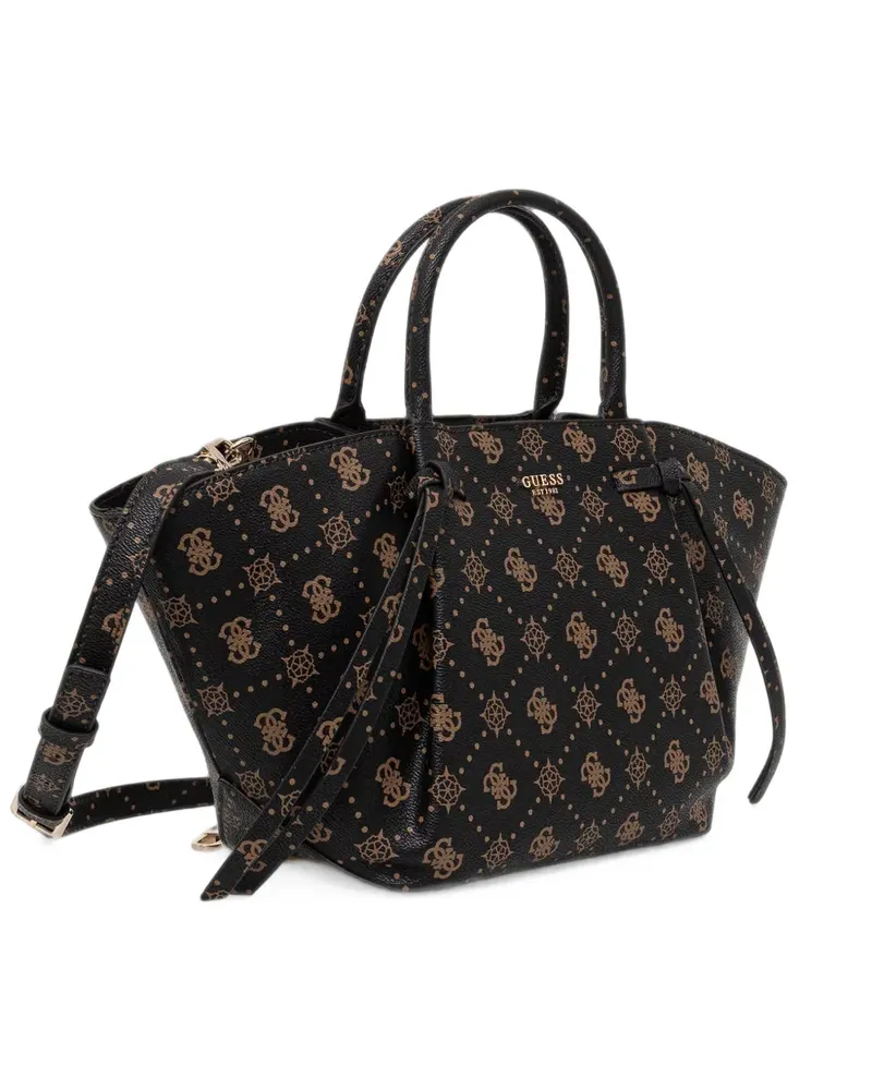 Guess Allegra monogram-print tote bag - Schwarz Schwarz