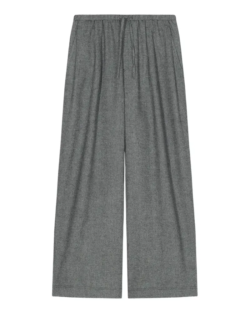 Closed Wynston drawstring wide-leg trousers - Grau Grau
