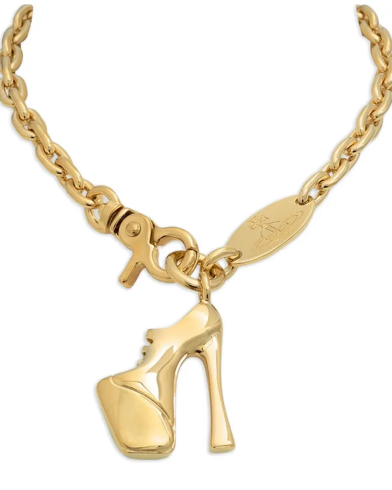 Vivienne Westwood Armband mit Schuhanhänger - Gold Gold