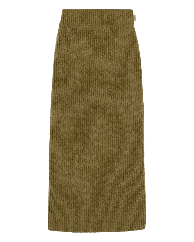 AMI Paris RMidirock mit geradem Schnitt - Grün Grün