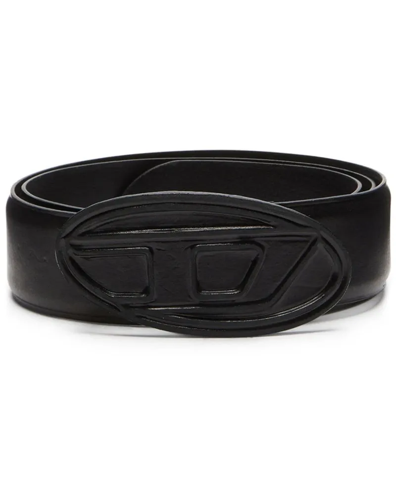 Diesel B-1DR Scratch Gürtel - Schwarz Schwarz