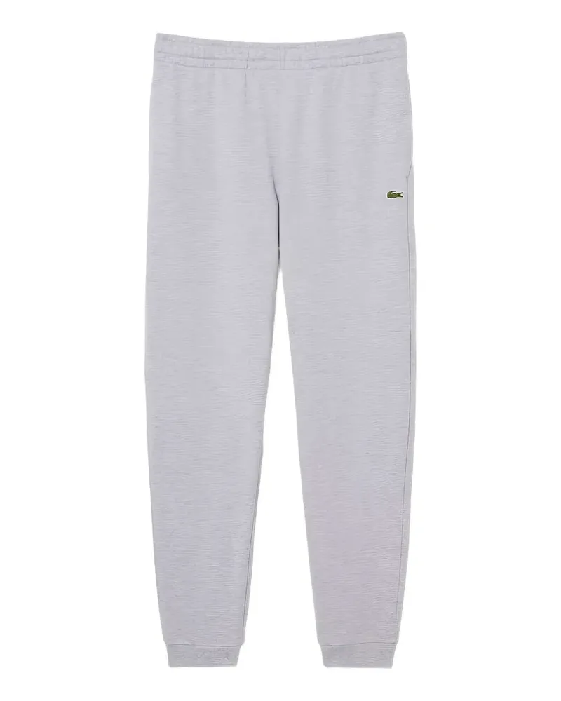 Lacoste logo-patch track pants - Grau Grau