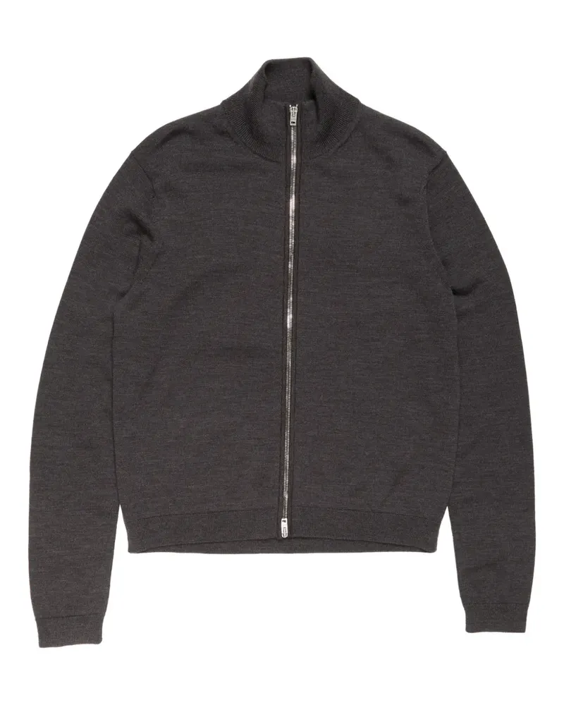 Acne Studios zip-up cardigan - Grau Grau