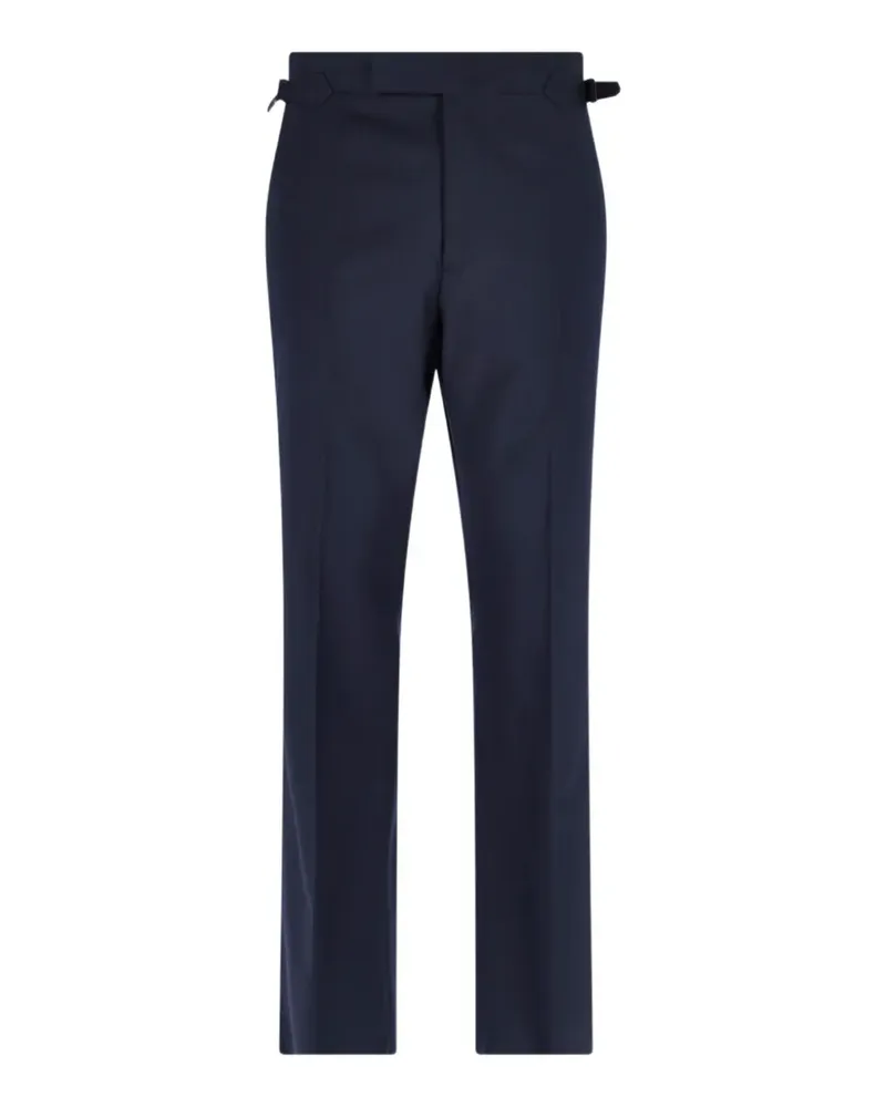 Vivienne Westwood Sang buckle-fastening wool trousers - Blau Blau