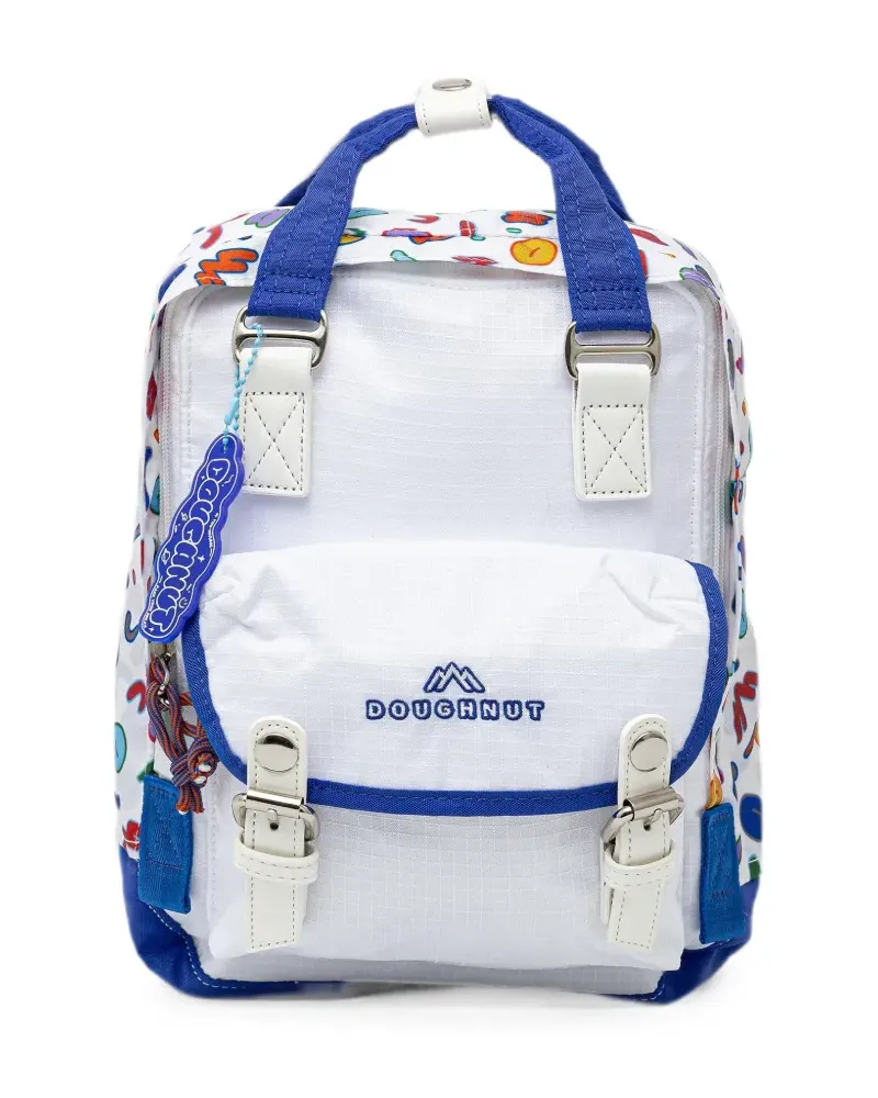 DOUGHNUT graphic-print backpack - Weiß Weiß