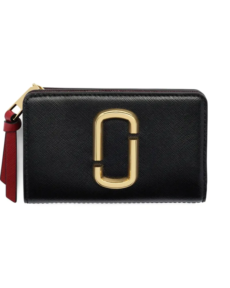 Marc Jacobs The Snapshot leather wallet - Schwarz Schwarz