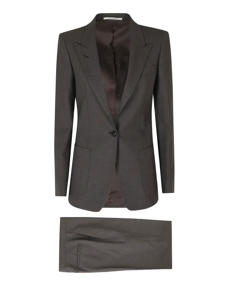 Tagliatore single-breasted wool suit - Grau Grau