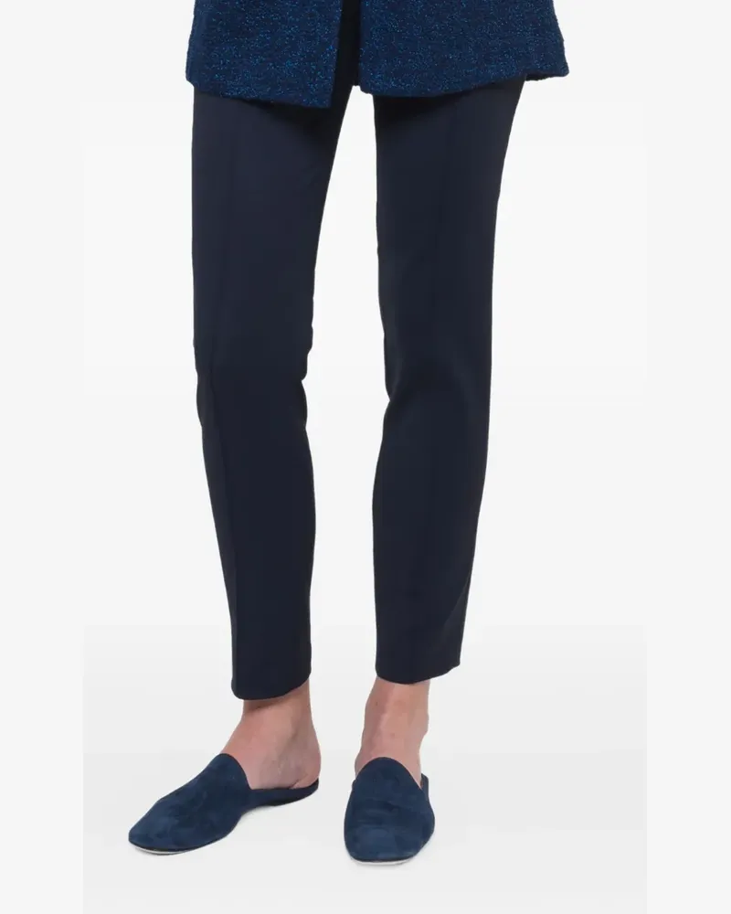 Akris Hose mit Bügelfalten - Blau Blau