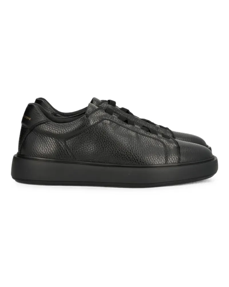 Officine Creative Italia Slouch 001 leather sneakers - Schwarz Schwarz