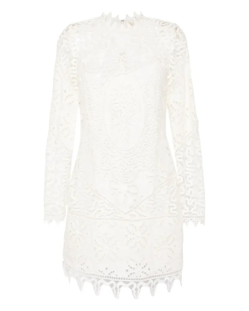 Ulla Johnson lace high-neck dress - Weiß Weiß