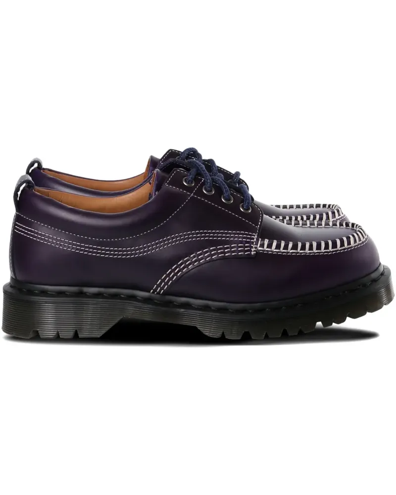Dr.Martens Lowell contrast-stitch leather brogues - Violett Violett